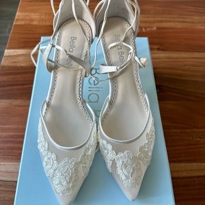 Brand new Bella Belle wedding shoes 8.5